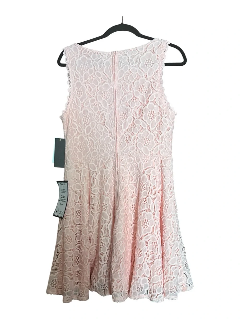 City Studio Girls Delicate Pink Lace Fit & Flare Dress Size 13 NWT